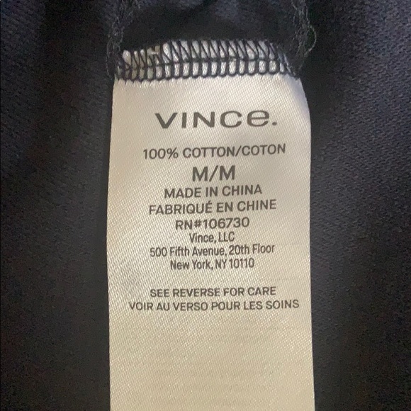 NWT Vince Terry Cropped Sweatshirt Wmn Sz M - Picture 5 of 6